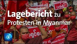 Nach Putsch in Myanmar: Weitere Proteste trotz Militärgewalt