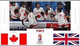 Canada vs. Great Britain FULL HIGHLIGHTS | 2024 Men's World Hockey Championships