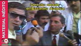INÉDITO: Carlos Bilardo entrevistado por Víctor Hugo Morales y Macaya tras ser campeón México '86