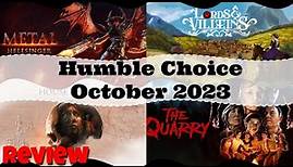 Humble Choice October 2023 Review