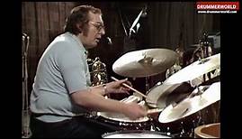 Mel Lewis: MUSICAL DRUM SOLO from Central Park North - 1974 - #mellewis #Mel_Lewis #drummerworld