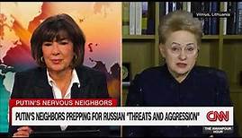 Prezidentės D. Grybauskaitės interviu CNN laidai "The Amanpour Hour"