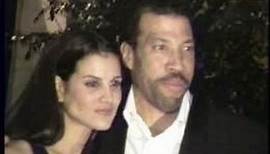 LIONEL RICHIE and wife DIANE greet fans outside Beverly Hills restaurant 1997