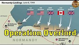 Operation Overlord: Die größte Landungsoperation in der Geschichte!