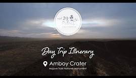 29 Palms Adventure Itinerary: Amboy Crater, Mojave Trails National Monument
