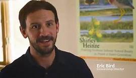 Eric Bird, Stewardship Director at Shirley Heinze Land Trust