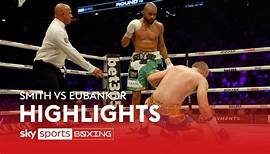 Highlights: Dominant Chris Eubank Jr impresses with revenge on Liam Smith