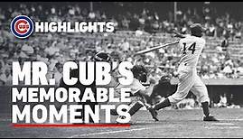 Ernie Banks Most Memorable Moments | 500th Home Run, Hall of Fame Speech & More