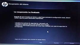 Utilizar HP Recovery Manager paso a paso