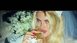 Anna Nicole Smith wedding day Nostalgia #annanicolesmith