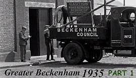 BECKENHAM HISTORY Greater Beckenham - 1935 - Part 1 BROMLEY HISTORY