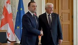 Georgiens Ministerpräsident besucht Bundespräsident