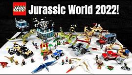 Klasse Dinos, aber bautechnisch noch Luft... | LEGO 'Jurassic World 3' Sets Review!