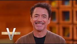 Robert Downey Jr. Reacts to Oscar Nomination for Role in 'Oppenheimer' | The View