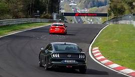 Ford Mustang Bullitt on the Nurburgring Nordschleife Touristenfahrten 24 04 2022