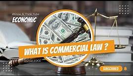 Commercial Law 👌: What is Commercial Law, characteristics & importance