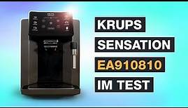 Krups Sensation EA910810 Test - Kaffeevollautomat, überzeugende Bezüge und Schwächen - Testventure