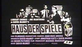 Haus der Spiele (1987) - DEUTSCHER TRAILER