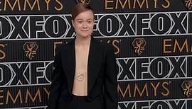 Liv Hewson looks stylish as they arrive to the Emmy Awards 2024