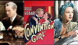 CONVENTION GIRL (1935) Rose Hobart, Weldon Heyburn & Sally O'Neil | Comedy, Drama | B&W