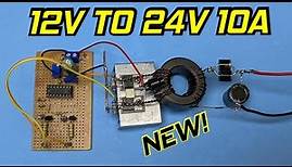 How to convert 12v to 24v | 12v to 24v 240W