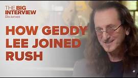How Geddy Lee Joined Rush | The Big Interview