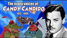 Many Voices of Candy Candido (Animated Tribute - Peter Pan - Robin Hood)