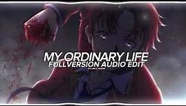 my ordinary life - the living tombstone full version 『edit audio』1 hora*