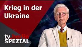 tv.berlin Spezial - Krieg in der Ukraine und die Folgen für Deutschland