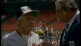 Earl Weaver interviewed by former umpire Ron Luciano-8/23/80
