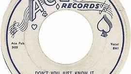 Huey (Piano) Smith And The Clowns - Don't You Just Know It / High Blood Pressure