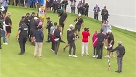 Golfer Adam Hadwin tackled by security after Nick Taylor’s Canadian Open win | #shorts | NYP Sports