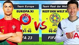 Europa vs. Rest der Welt in FIFA 23! 👀⚽️