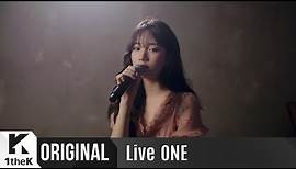 Live ONE(라이브원): Suzy(수지)_Exclusive Live Performance!_행복한 척