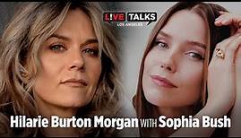 Hilarie Burton Morgan in conversation with Sophia Bush at Live Talks Los Angeles
