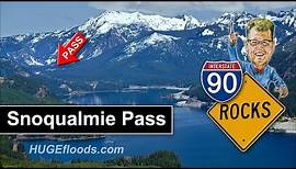 Snoqualmie Pass in the Cascade Range