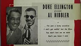 Al Hibbler With Duke Ellington And His Orchestra - Duke Ellington presents Al Hibbler