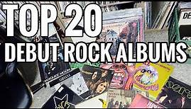 Top 20 Debut Rock Albums of All Time!