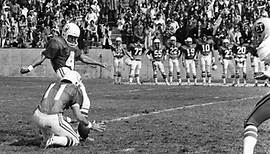 Watch the record-breaking 69-yard field goal by Ove Johansson from 1976