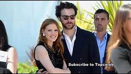 Jessica Chastain with Handsome Husband Gian Luca Passi de preposulo Lovely Album...How Cute??