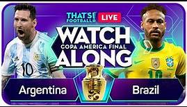 ARGENTINA vs BRAZIL COPA AMERICA Watchalong Craig LIVE