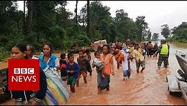 Laos dam collapse: Hundreds missing after flash floods hit villages - BBC News