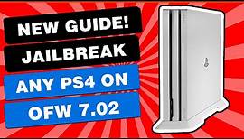 How To Jailbreak PS4 7.02 NEW GUIDE!