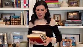 Julianna Margulies Gives A Tour Of Her Bookshelves & Favorite Reads | Shelf Portrait | Marie Claire