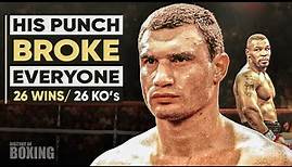 He Broke Tyson's Record! One Punch Knockouts and the True Story of Vitali "Dr. Ironfist" Klitschko