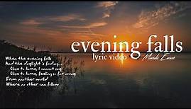 Enya - Evening Falls... (Lyric Video) HD Video