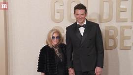 Bradley Cooper arrives with Gloria Campano at Golden Globes 2024