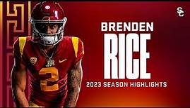 Brenden Rice 2023 USC Football Highlights