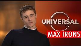 Max Irons reveals how he gets out of awkward conversations