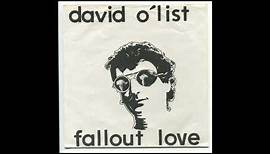 David O'List - Fallout Love (UK, 1982)